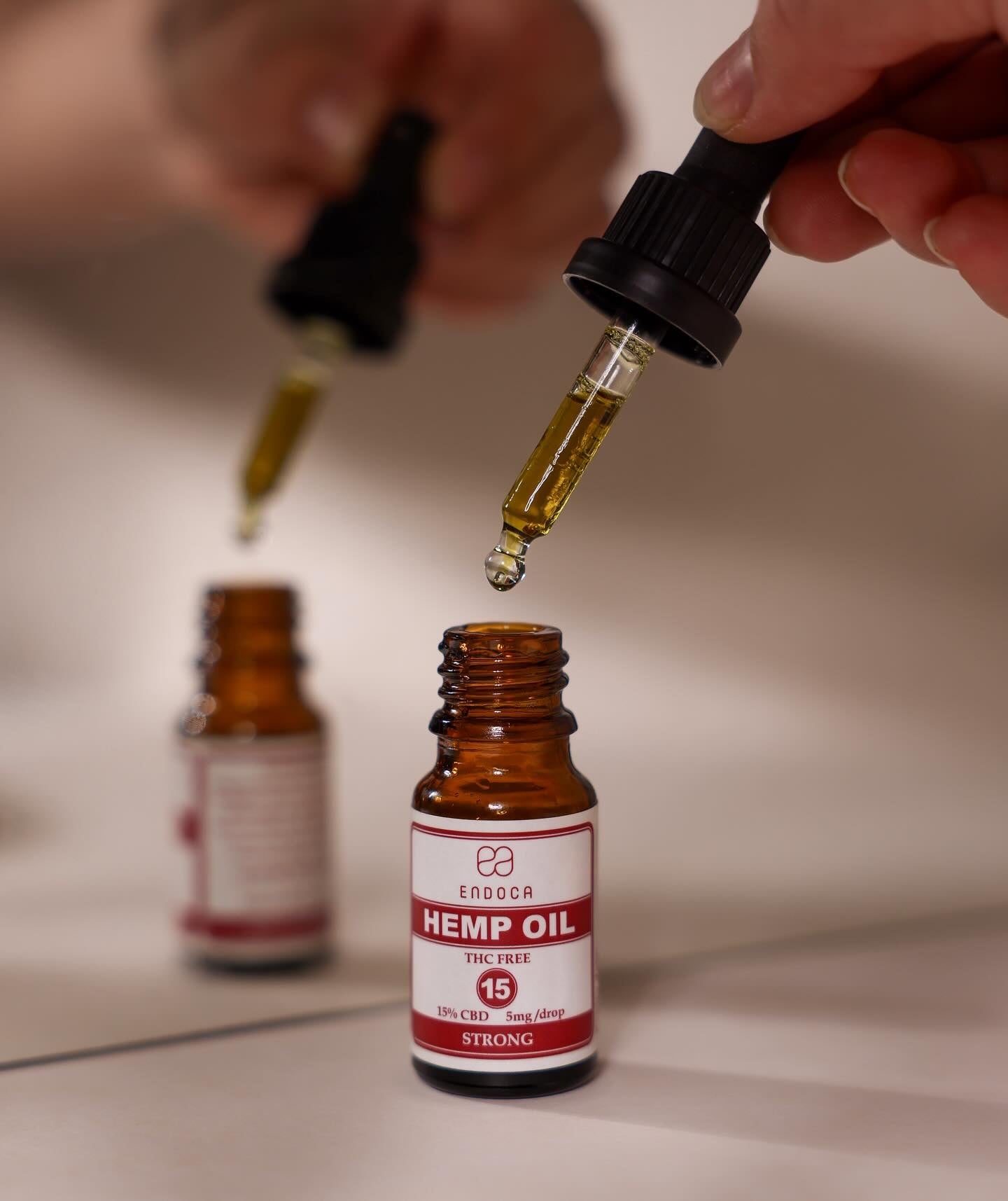 Hemp Oil 15% CBD THC FREE (Strong)